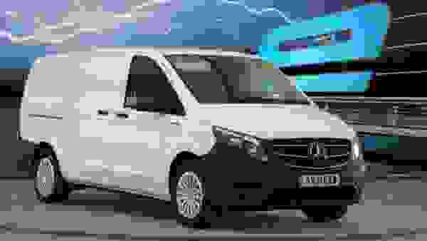 Used 2021 Mercedes-Benz eVito 114 e 41kWh Progressive Auto FWD L2 5dr (LWB) White at MBNI Truck & Van