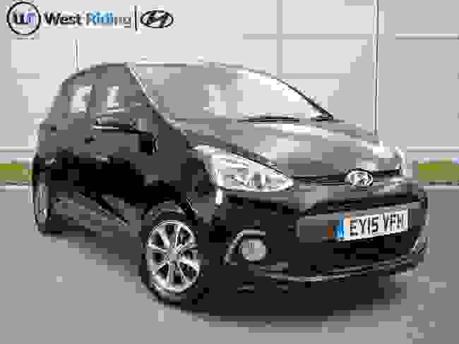 Used 2015 Hyundai i10 1.2 Premium Euro 5 5dr Black at West Riding