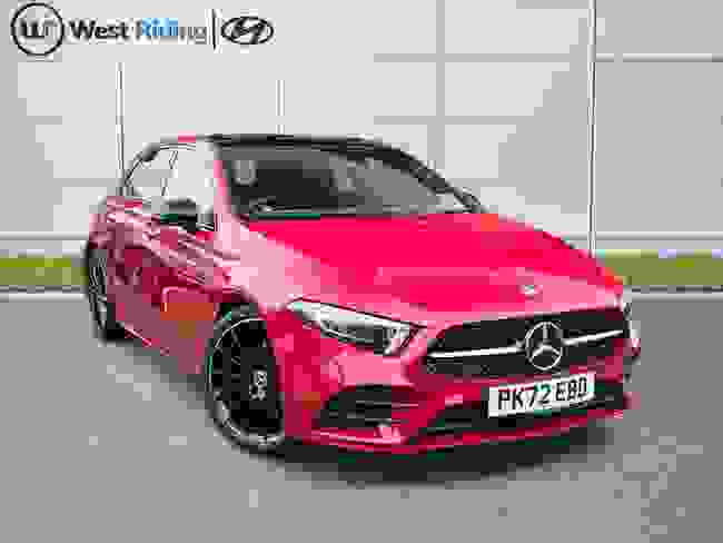 Used 2022 Mercedes-Benz A Class 1.3 A180 AMG Line Night Edition (Premium Plus) 7G-DCT Euro 6 (s/s) 5dr Red at West Riding