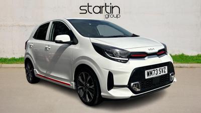 Used 2023 Kia Picanto 1.0 DPi ISG GT-LINE Clear White at Kia Motors UK