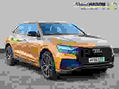 Used 2019 Audi Q8 3.0 TDI V6 50 Vorsprung Tiptronic quattro Euro 6 (s/s) 5dr Dragon Orange at Richard Hardie