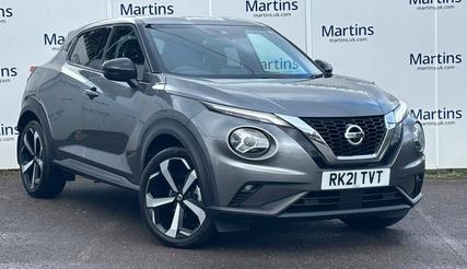 Used 2021 Nissan Juke 1.0 DIG-T Tekna DCT Auto Euro 6 (s/s) 5dr at Martins Group