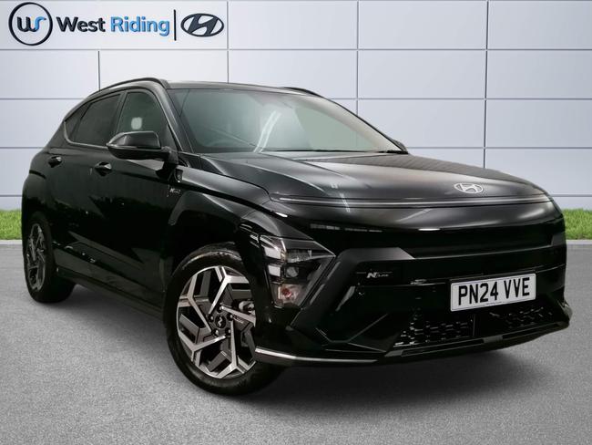 Used 2024 Hyundai KONA 1.6 h-GDi N Line DCT Euro 6 (s/s) 5dr at West Riding