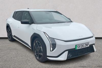 Used 2026 Kia EV4 81.4 kWh GT-LINE Fusion White at Kia Motors UK