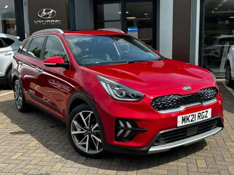 Used 2021 Kia Niro 1.6 GDi 4 DCT Euro 6 (s/s) 5dr Red at West Riding Hyundai