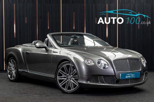 Used 2014 Bentley Continental 6.0 W12 GTC Speed Auto 4WD Euro 5 2dr Grey at Auto100