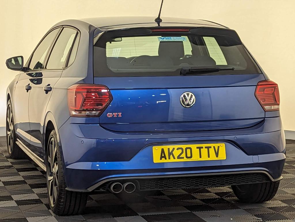 Used 2020 Volkswagen Polo Blue £15,800