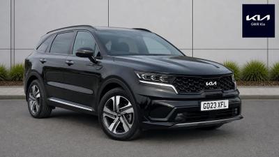 Used 2023 Kia Sorento  1.6 T-GDi ISG HEV EDITION Midnight Black at Kia Motors UK