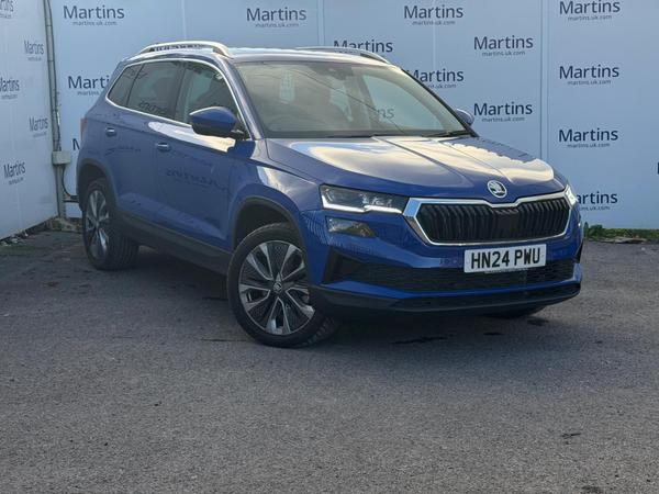 Used 2024 Skoda Karoq 1.5 TSI ACT SE L DSG Euro 6 (s/s) 5dr Blue at Martins Group