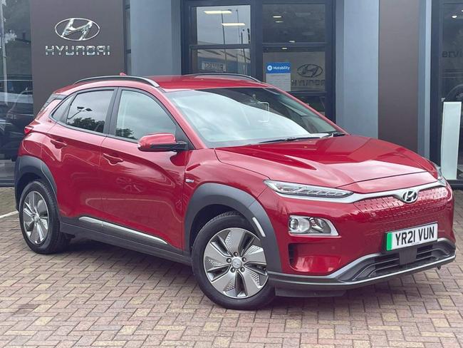 Used 2021 Hyundai KONA 64kWh Premium Auto 5dr (10.5kW Charger) at West Riding
