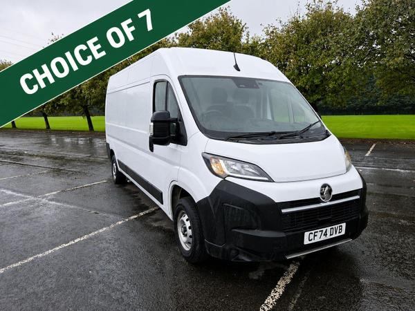 Used 2024 Vauxhall Movano 2.2 CDTi 3500 BiTurbo Prime L3 H2 Euro 6 (s/s) 5dr at RentaMerc