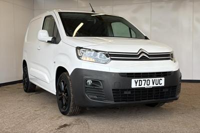Used 2020 Citroen BERLINGO 1.5 BlueHDi 1000 Driver M Panel Van 5dr Diesel Manual SWB Euro 6 (s/s) (100 ps) POLAR WHITE at Dack Vans