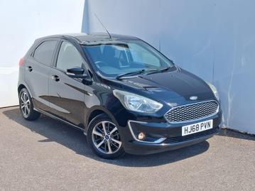Used 2018 Ford Ka+ 1.2 Ti-VCT Zetec Euro 6 (s/s) 5dr Black at Islington Motor Group