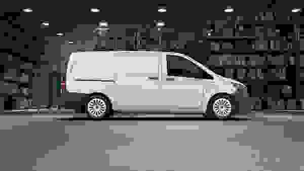 Used 2023 Mercedes-Benz Vito eVito 66kWh Van L2 PROGRESSIVE White at MBNI Truck & Van