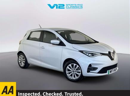 2021 RENAULT ZOE R110 EV50 52KWH ICONIC HATCHBACK 5DR ELECTRIC AUTO RAPID CHARGE 107 BHP... photo