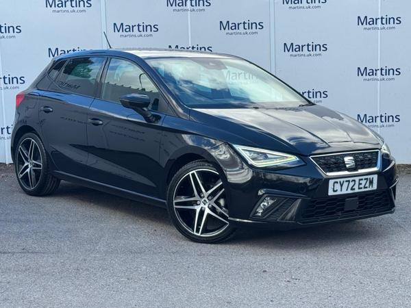 Used 2023 SEAT Ibiza 1.0 TSI FR Edition Euro 6 (s/s) 5dr Black at Martins Group