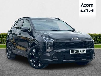 Used 2026 Kia Sportage 1.6 T-GDi HEV GT-LINE Phantom Black at Kia Motors UK