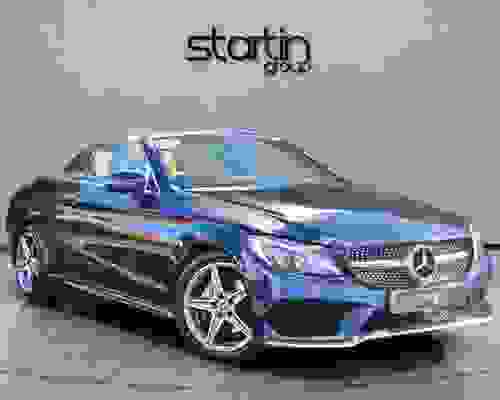 Mercedes-Benz C Class 2.0 C200 AMG Line (Premium Plus) Cabriolet G-Tronic+ Euro 6 (s/s) 2dr Blue at Startin Group