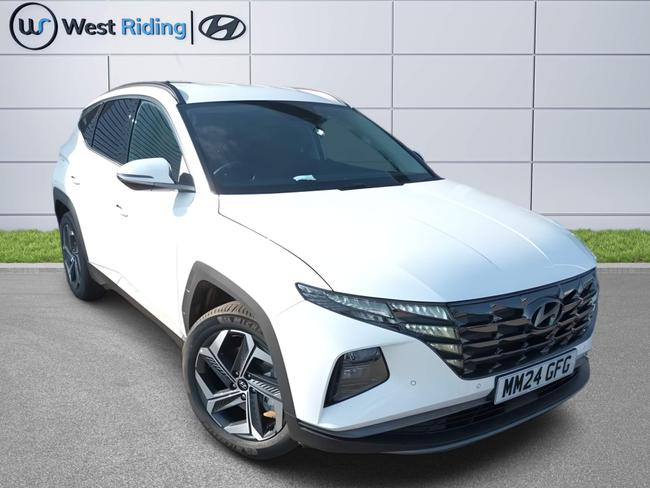 Used 2024 Hyundai TUCSON 1.6 h T-GDi 13.8kWh Premium Auto 4WD Euro 6 (s/s) 5dr at West Riding