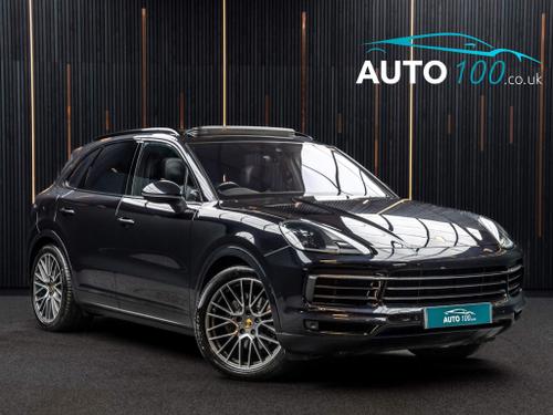 Used 2018 Porsche Cayenne 3.0T V6 TiptronicS 4WD Euro 6 (s/s) 5dr Black at Auto100