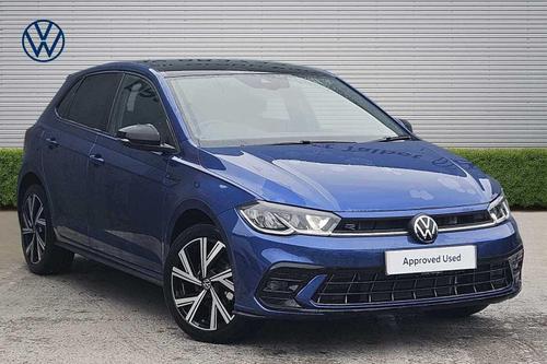 Used 2024 Volkswagen Polo 1.0 TSI R-Line DSG Euro 6 (s/s) 5dr Blue at Sinclair Volkswagen