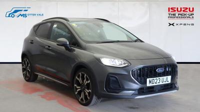 Used 2023 Ford FIESTA 1.0T EcoBoost MHEV Active X Edition Hatchback 5dr Petrol Manual Euro 6 (s/s) (125 ps) Silver at Dack Vans