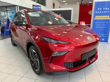 Used ~ MG MGS5 64kWh Trophy Long Range Auto 5dr Dynamic Red at Islington Motor Group