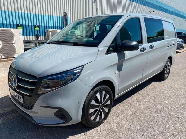 Used 2025 Mercedes-Benz Vito 2.0 119 CDI SELECT Crew Van G-Tronic RWD L2 Euro 6 (s/s) 5dr Grey at MBNI Truck & Van