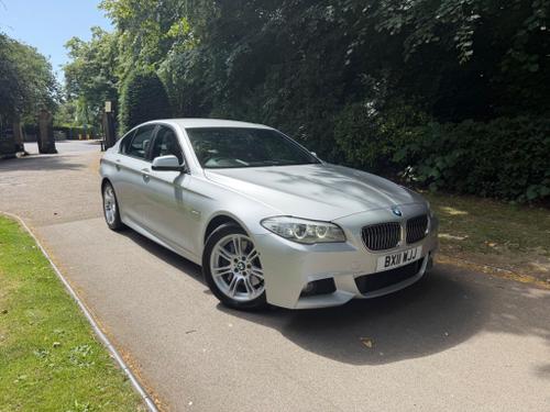 2011 BMW 5 SERIES 3.0 535D M SPORT STEPTRONIC EURO 5 4DR DIESEL 79,000 MILES AUTOMATIC... photo