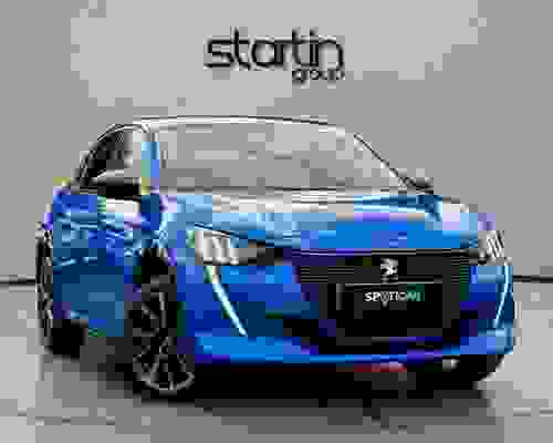 Peugeot E-208 50kWh GT Auto 5dr (7.4kW Charger) Blue at Startin Group