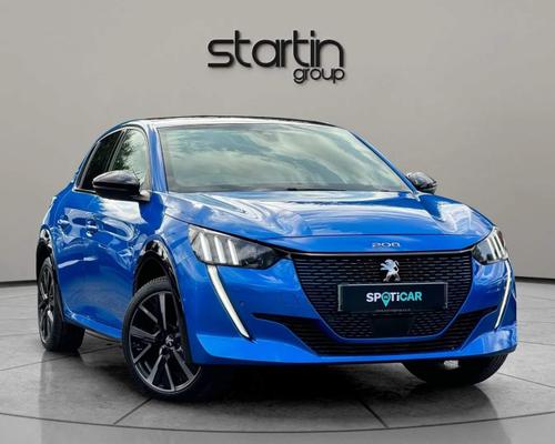 Peugeot E-208 50kWh GT Auto 5dr (7.4kW Charger) at Startin Group