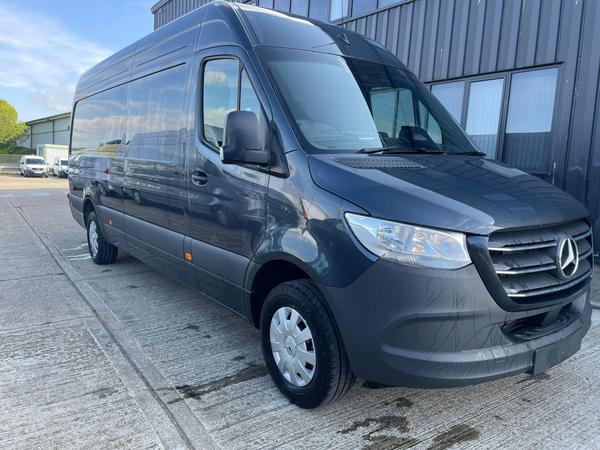 Used ~ Mercedes-Benz Sprinter 2.0 315 CDI HD PRO RWD L3 H2 Euro 6 (s/s) 5dr Tenorite Grey at MBNI Truck & Van