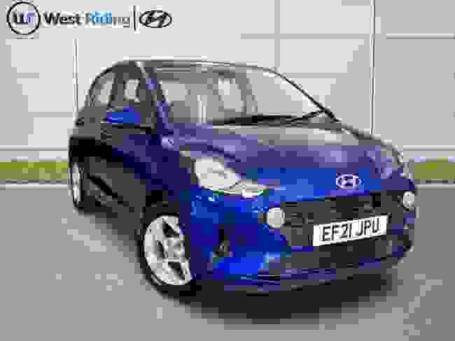 Used 2021 Hyundai i10 1.2 SE Connect Euro 6 (s/s) 5dr Blue at West Riding