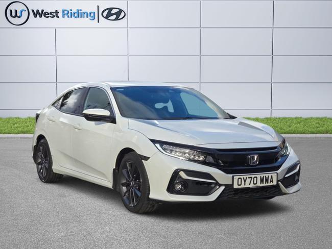 Used 2020 Honda Civic 1.0 VTEC Turbo SR CVT Euro 6 (s/s) 5dr at West Riding