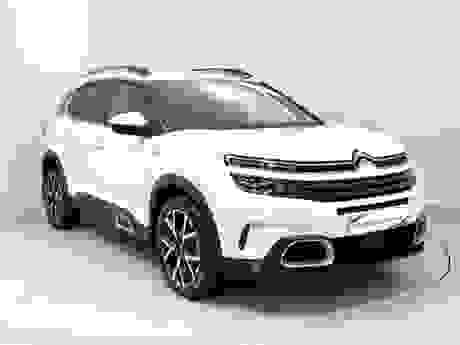 Used 2021 Citroen C5 Aircross 1.6 13.2kWh Flair Plus e-EAT8 Euro 6 (s/s) 5dr Pearl White at Drivers of Prestatyn