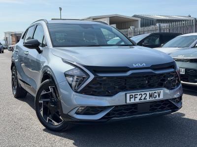 Used 2022 Kia Sportage 1.6 T-GDi ISG GT-LINE Lunar Silver at Kia Motors UK