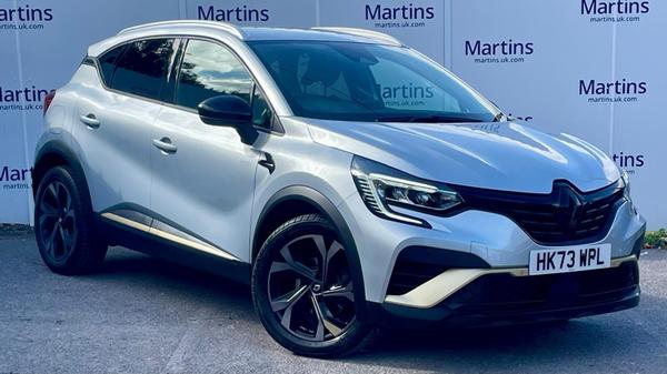 Used 2023 Renault Captur 1.6 E-TECH 9.8kWh E-Tech engineered Auto Euro 6 (s/s) 5dr Grey at Martins Group