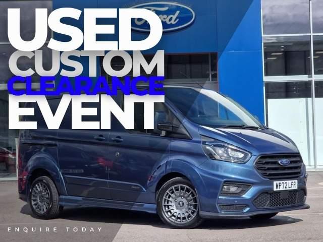 Ford tourneo custom chrome hot sale blue