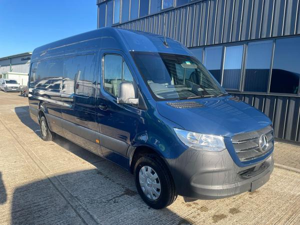 Used ~ Mercedes-Benz Sprinter 2.0 315 CDI HD PRO RWD L3 H2 Euro 6 (s/s) 5dr Steel Blue at MBNI Truck & Van