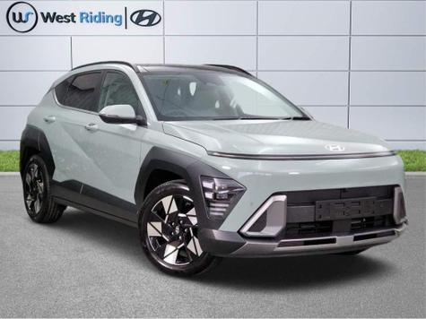 Used ~ Hyundai All-new KONA Hybrid 1.6 Hybrid 141PS Ultimate 6DCT Ultimate Red at West Riding Hyundai