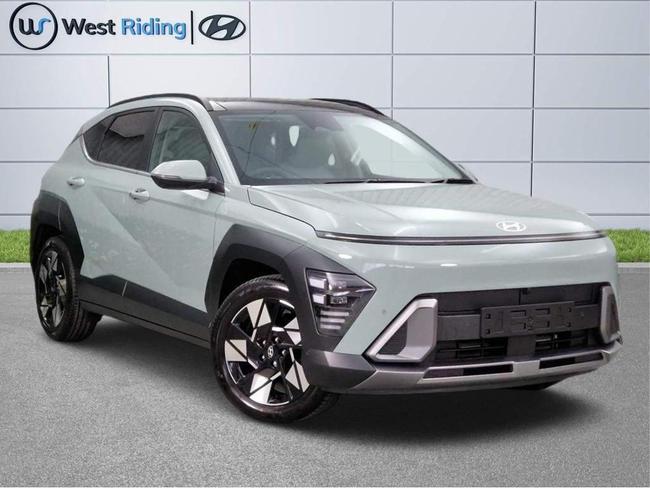 Used ~ Hyundai All-new KONA Hybrid 1.6 Hybrid 141PS Ultimate 6DCT Ultimate Red at West Riding