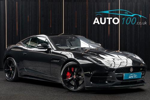 Used 2019 Jaguar F-Type 5.0 V8 R Auto AWD Euro 6 (s/s) 2dr Black at Auto100