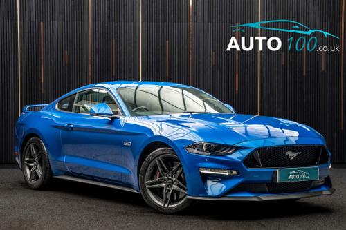 Used 2019 Ford Mustang 5.0 V8 GT Fastback Euro 6 2dr Blue at Auto100