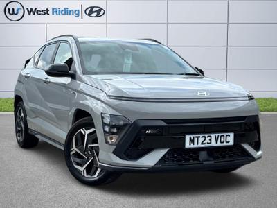 Used 2023 Hyundai KONA 1.6 h-GDi N Line DCT Euro 6 (s/s) 5dr at West Riding