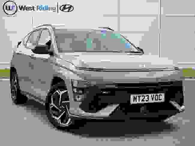 Used 2023 Hyundai KONA 1.6 h-GDi N Line DCT Euro 6 (s/s) 5dr Grey at West Riding