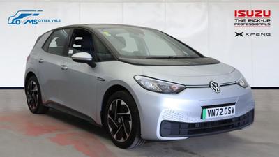 Used 2022 Volkswagen ID.3 Pro Performance 58kWh Life Hatchback 5dr Electric Auto (204 ps) Silver at Dack Vans