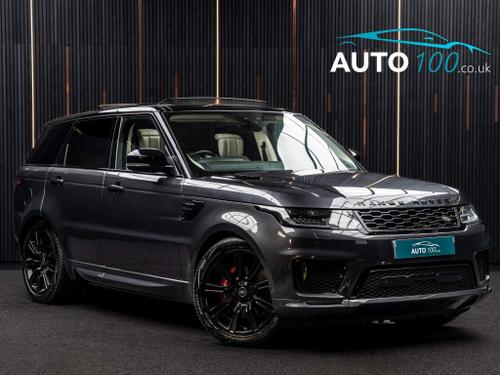 Used 2020 Land Rover Range Rover Sport 2.0 P400e 13.1kWh Autobiography Dynamic Auto 4WD Euro 6 (s/s) 5dr Grey at Auto100