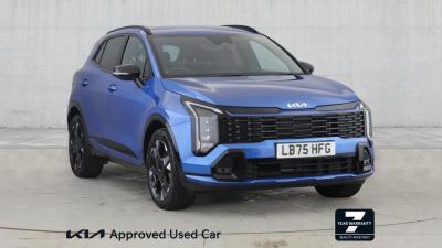 Used 2025 Kia Sportage 1.6 T-GDi HEV GT-LINE Blue Flame at Kia Motors UK
