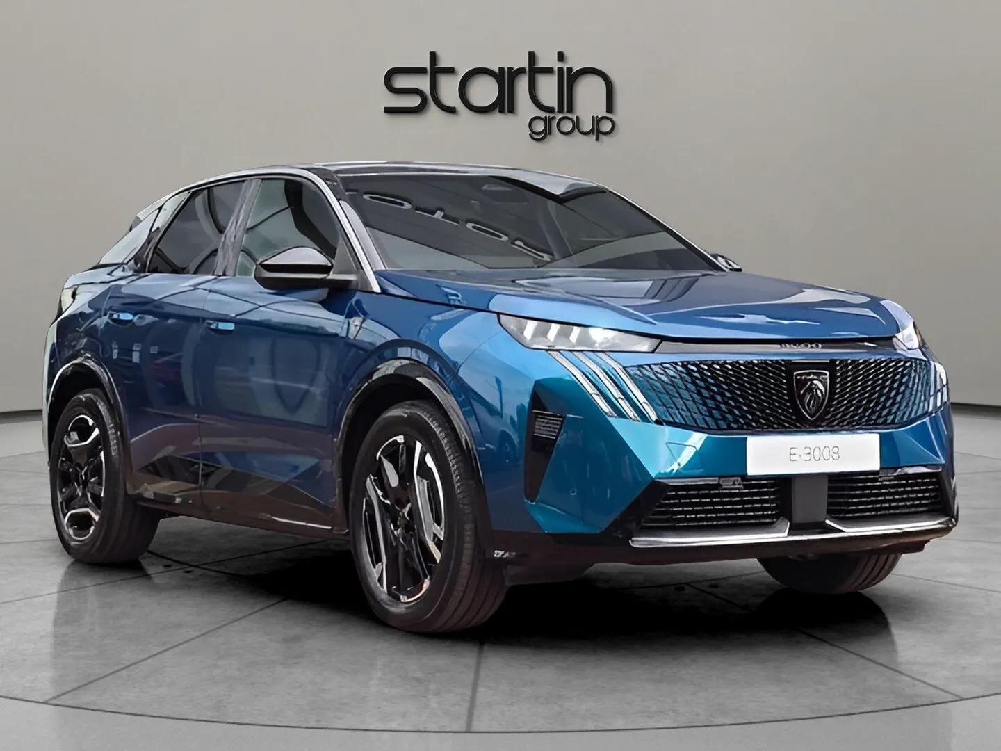PEUGEOT 3008 73KWH GT AUTO 5DR ELECTRIC 5 MILES AUTOMATIC BLUE CASH 31,999 WAS...