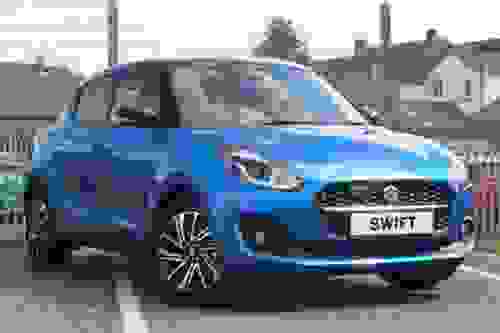 Used ~ Suzuki SWIFT 1.2 Dualjet Hybrid SZ5 SPEEDY BLUE METALLIC DUAL TONE at Richmond Motor Group